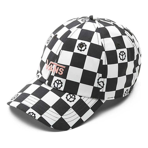 

Бейсболка court side printed hat 'white black' Vans, белый