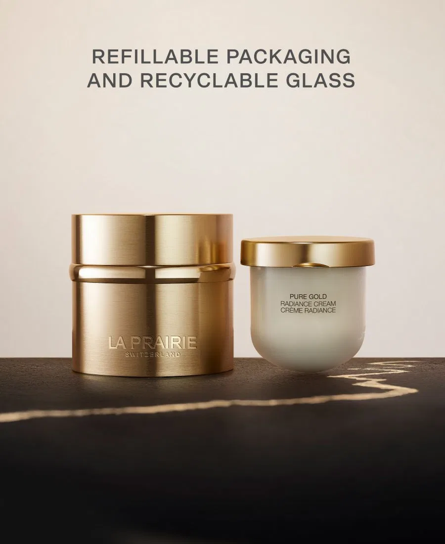 Сыворотка La Prairie — Сменный блок крема для сияния кожи Pure Gold Radiance Cream, 48 г — фото 3
