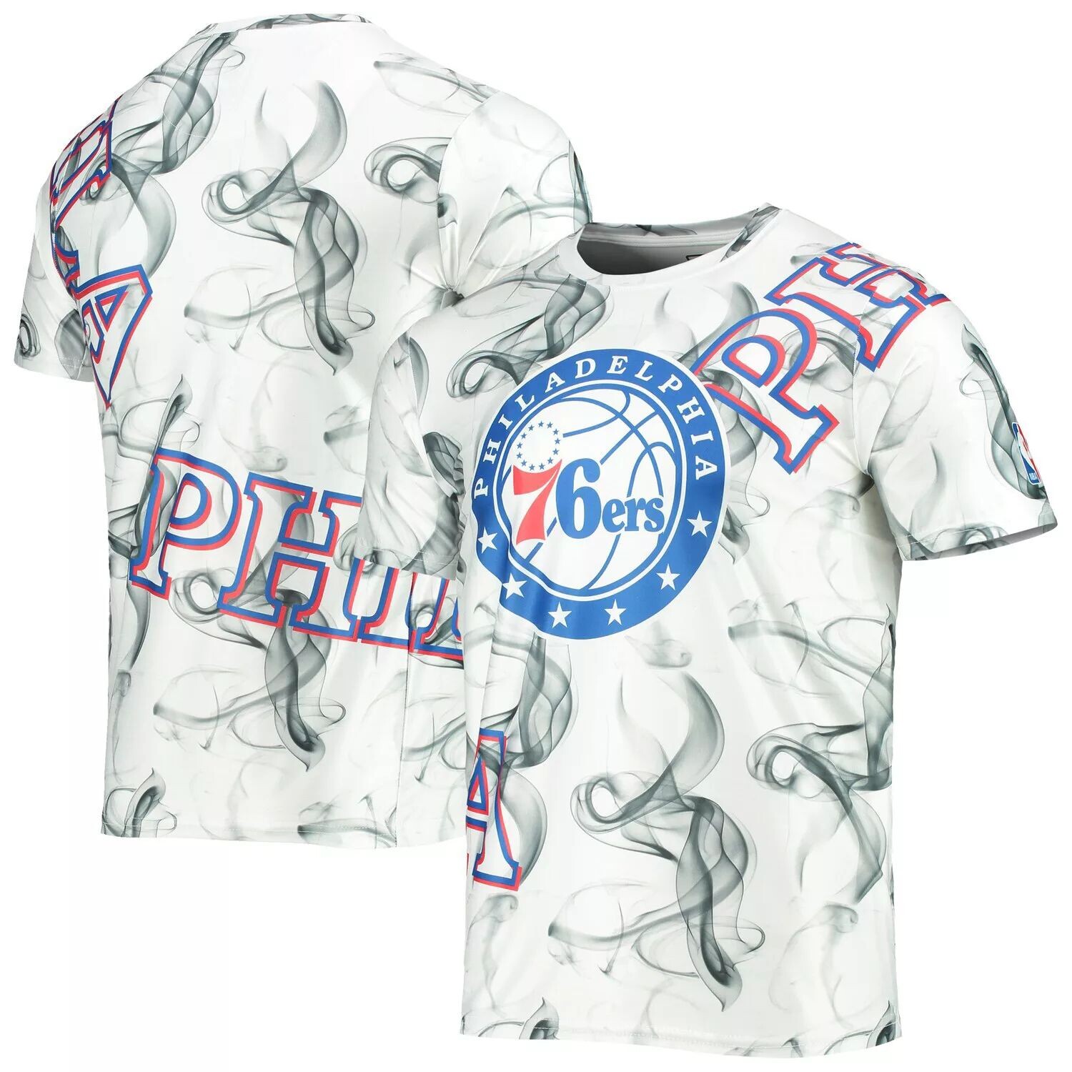 

Мужская асимметричная футболка FISLL белого/черного цвета Philadelphia 76ers Bold Smoke, Черный, Мужская асимметричная футболка FISLL белого/черного цвета Philadelphia 76ers Bold Smoke