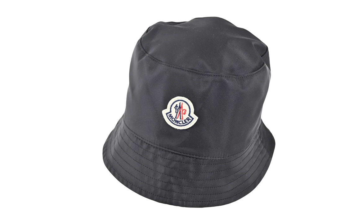 

Moncler Женская черная шляпа-ведро, Black