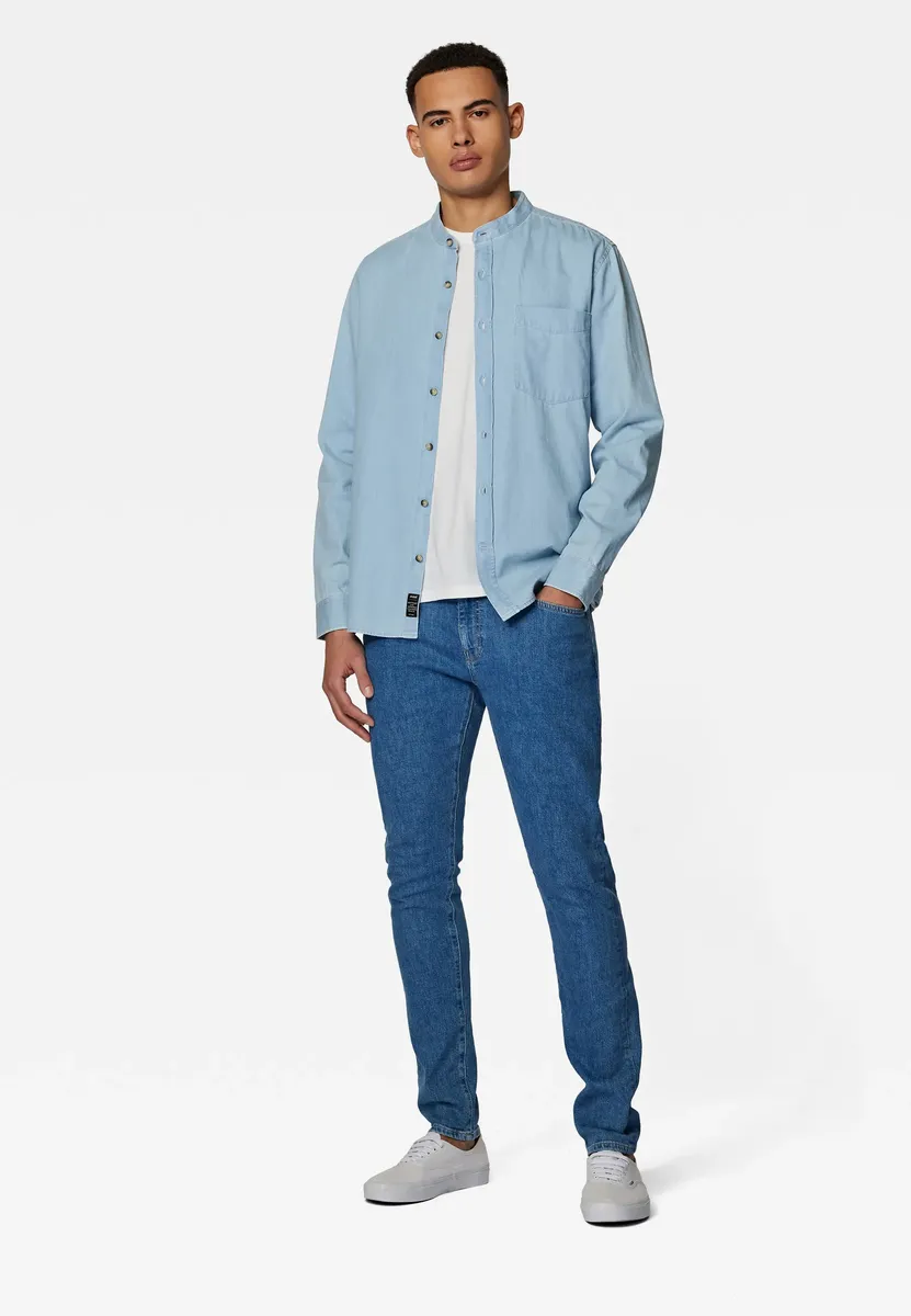 

Джинсовая рубашка Mavi "LONG SLEEVE SHIRT", джинсовая рубашка, цвет Indigo