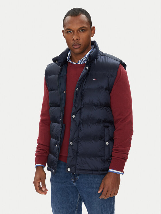

Жилет стандартного кроя DM0DM21777 Tommy Jeans, синий