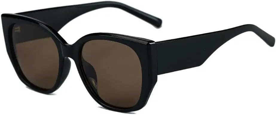 

Модные поляризованные солнцезащитные очки для женщин и мужчин, винтажные классические солнцезащитные очки 2025 года, поляризованные, с защитой от УФ-излучения, легкие солнцезащитные очки Generic, Black Frame/Brown Lens