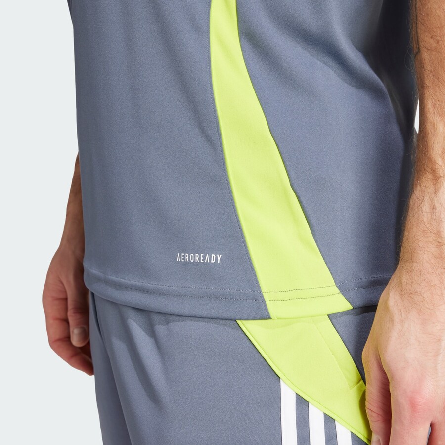 Рубашка для выступлений ADIDAS PERFORMANCE Tiro 24, серый — фото 4