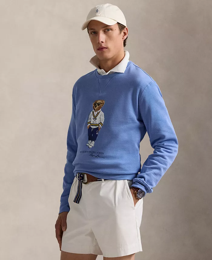 

Мужской флисовый свитшот Polo Bear Polo Ralph Lauren, синий