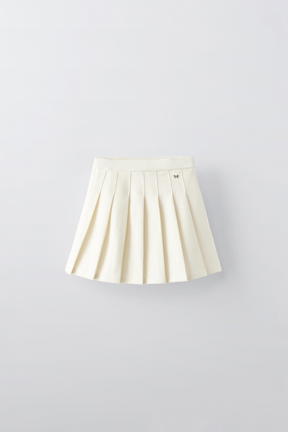 

Юбка с плиссировкой ZARA, экрю