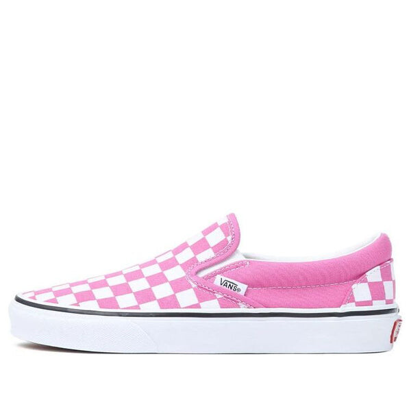 

Кроссовки classic slip-on 'pink white' Vans, розовый
