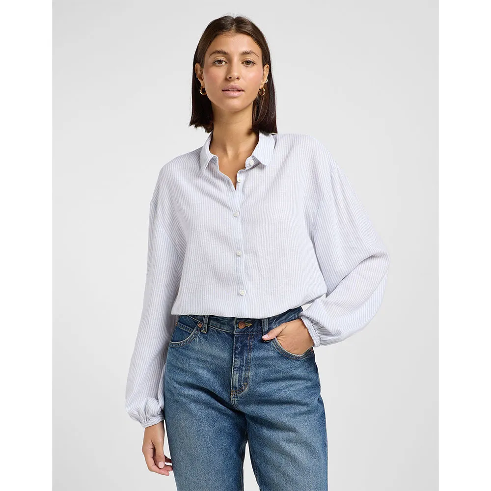 

Рубашка с длинным рукавом Lee Tie Front, белый