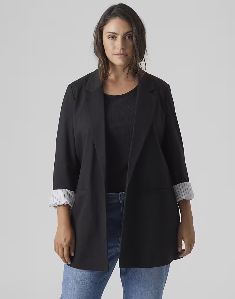 

Пиджак Vero Moda Curve черного цвета