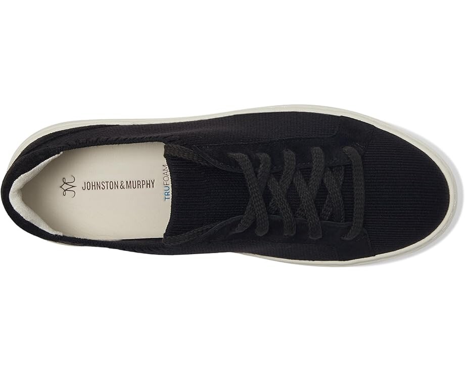 Кроссовки Johnston & Murphy Cammie Knit Lace-Up, черный — фото 2