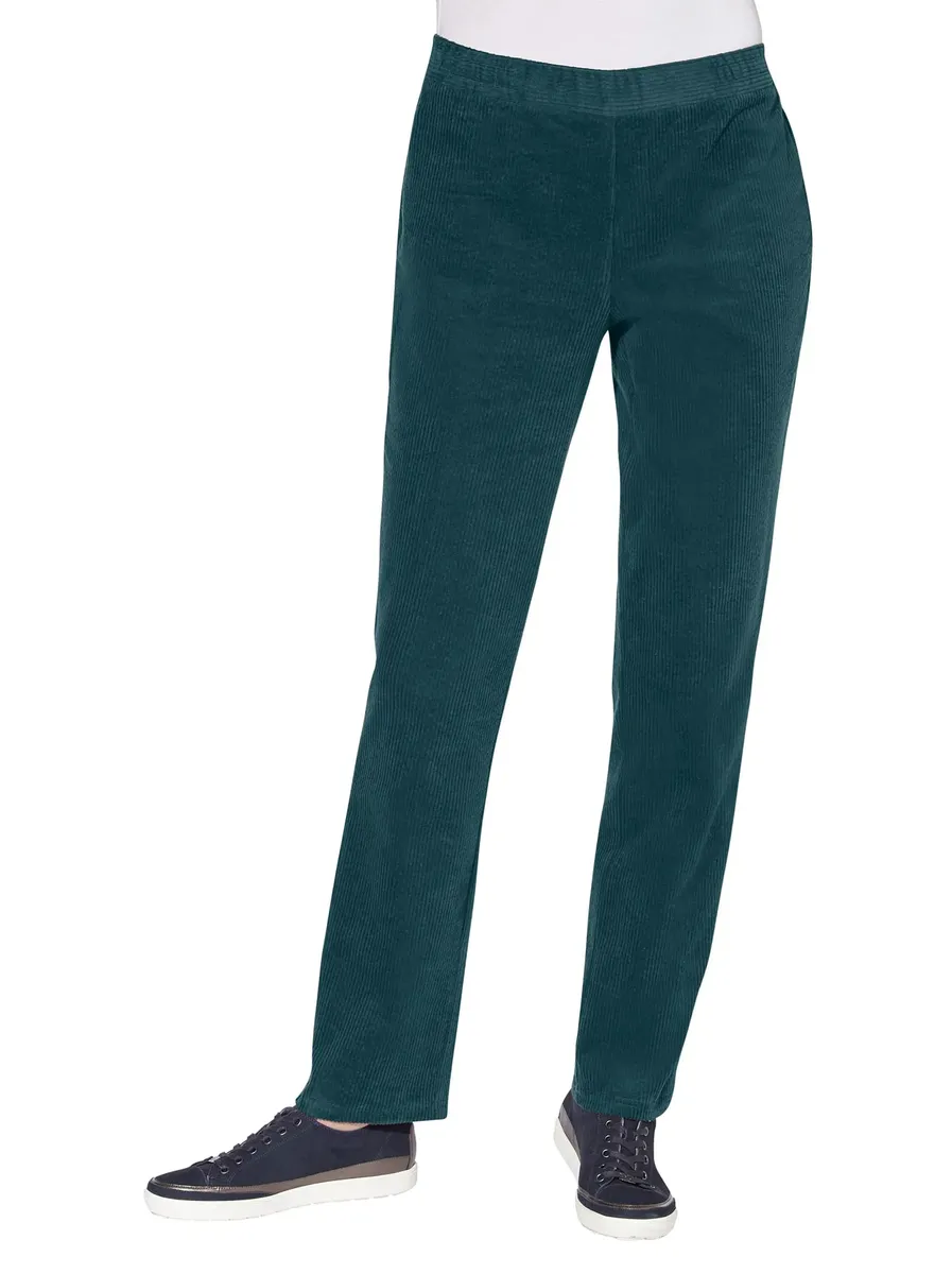

Брюки без застежки Classic Basics, цвет Petrol