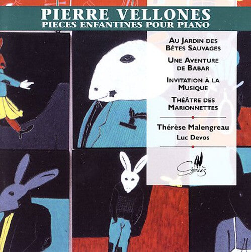 

CD диск Vellones / Malengreau / Devos: Works for Piano 4 Hands