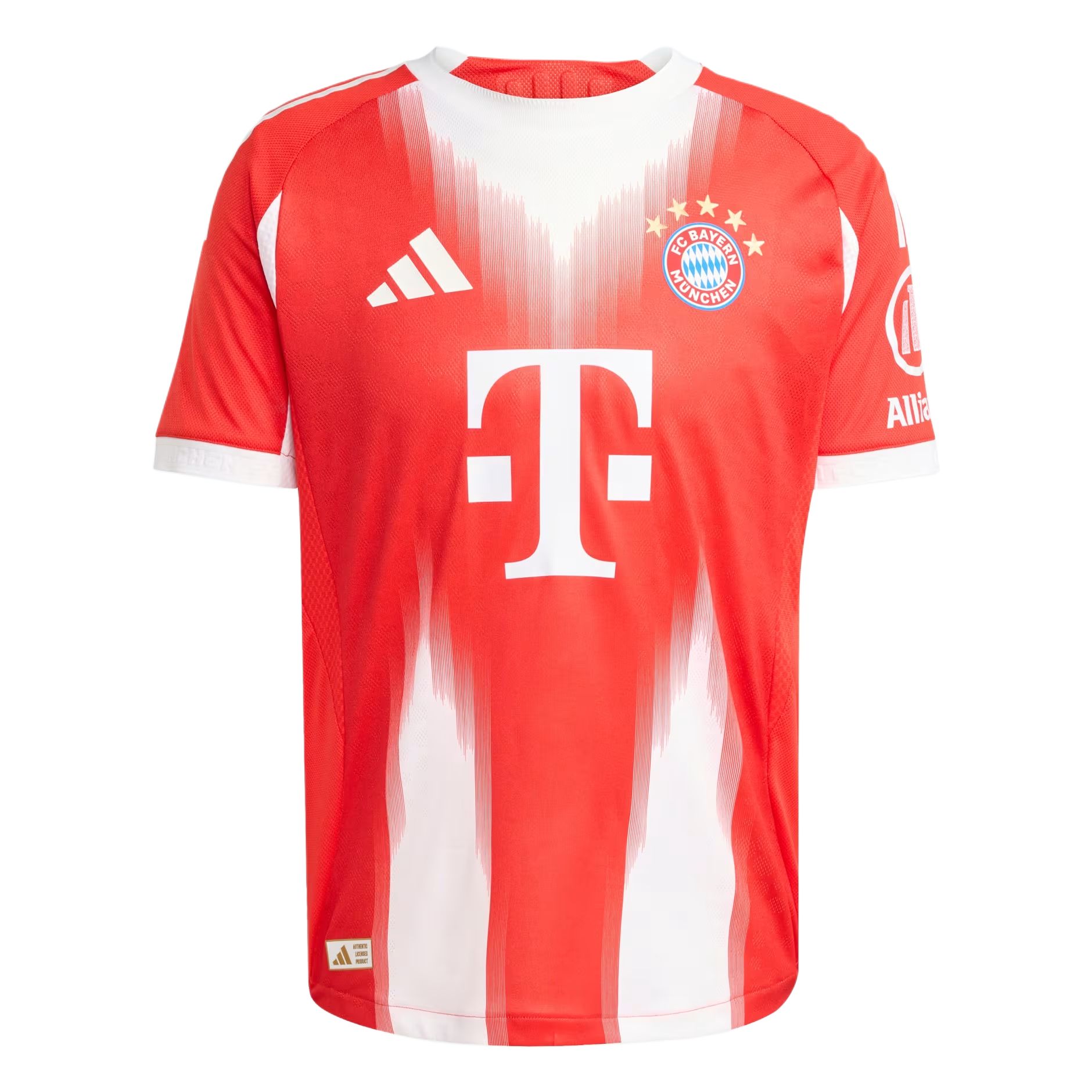 

Футболка домашняя Authentic AdiClub FC Bayern 25/26 Adidas, красный