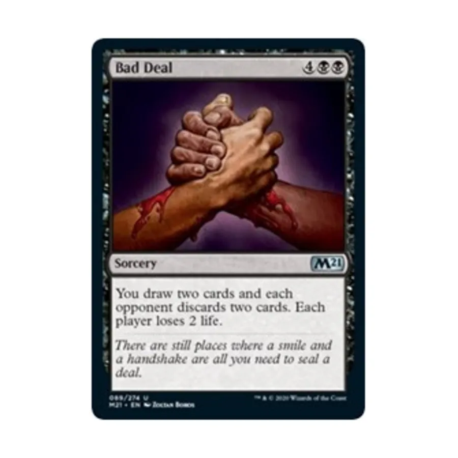 

CCG Плохая сделка (U), MTG - Core Set 2021