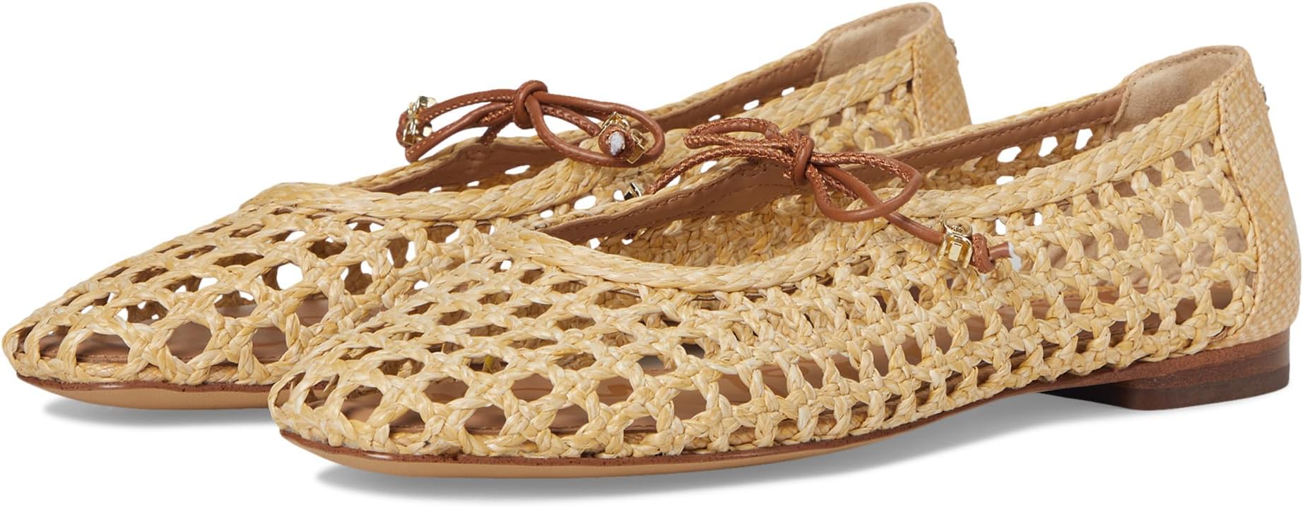 Балетки Sam Edelman Marcie, цвет Bleached Beechwood/Saddle