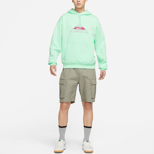 Толстовка Nike SB graphic hoodie 'Green', зеленый — фото 2