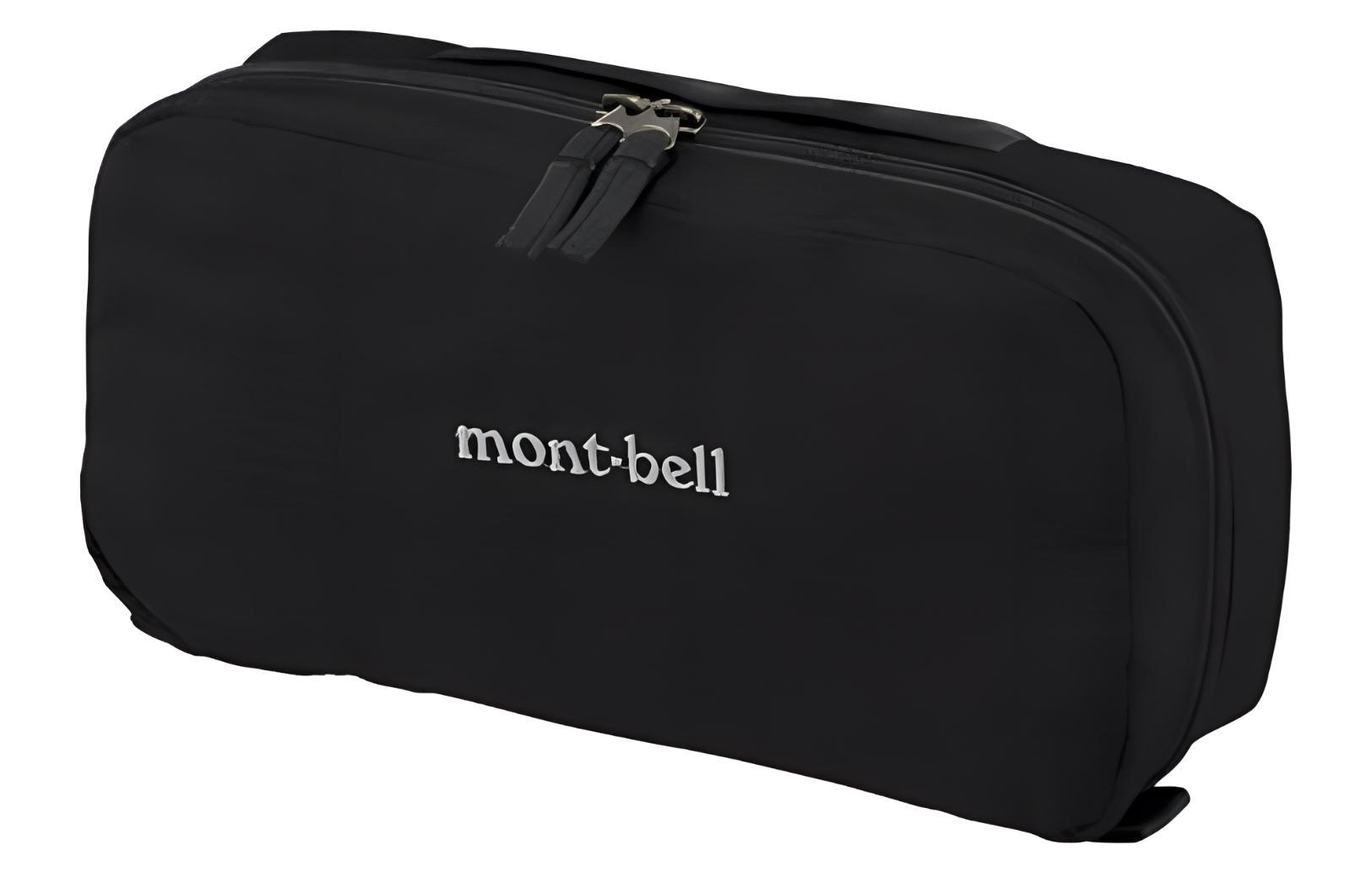 

MONTBELL Нейлоновая дорожная косметичка средняя унисекс черная, Black