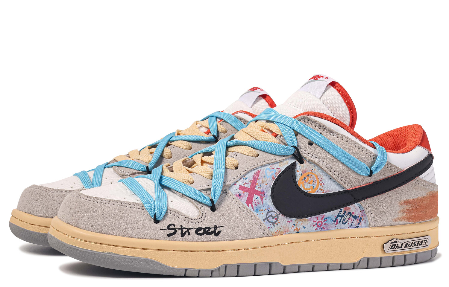 

Обувь для скейтбординга Nike Dunk Low унисекс, Light Gray