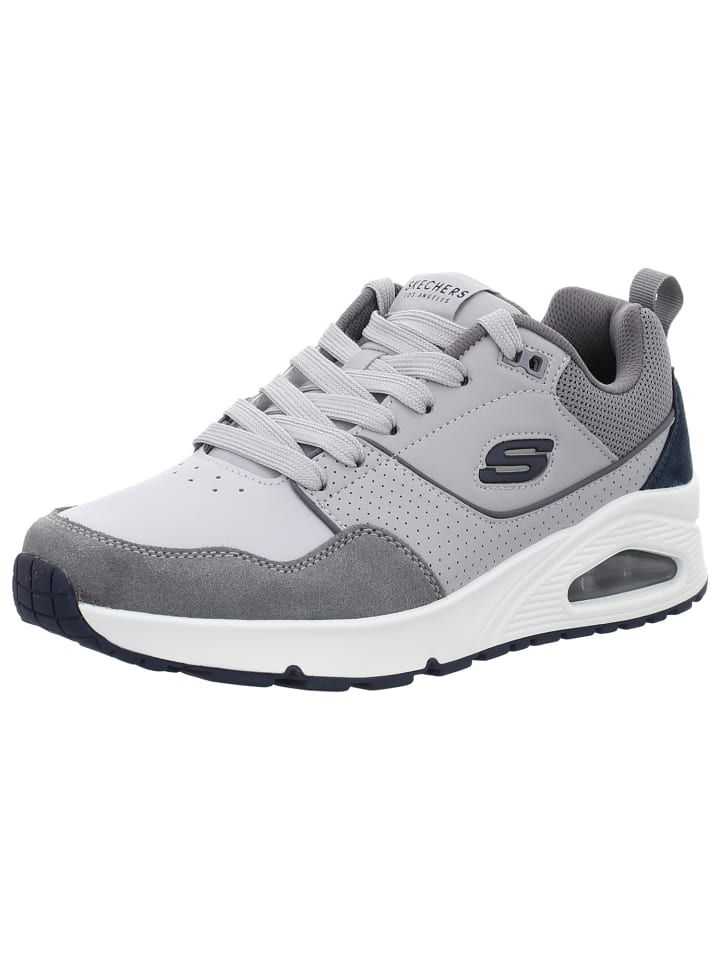 

Кроссовки на шнуровке Skechers, серый