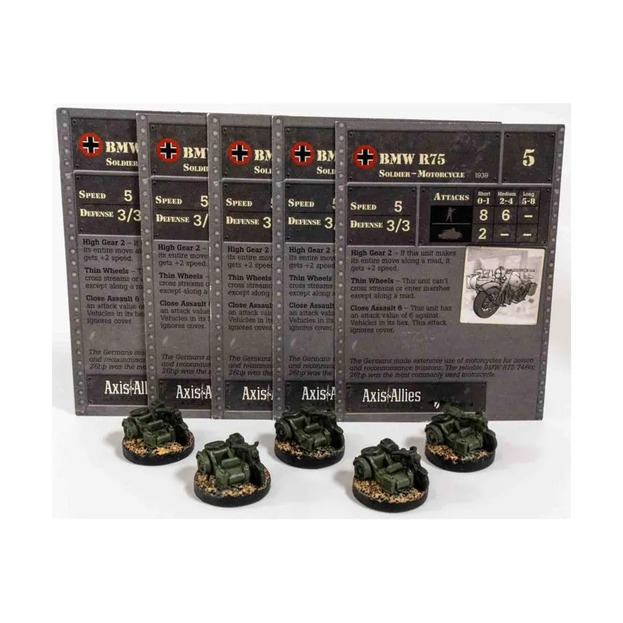 

БМВ Р75 (У) х5, Axis & Allies - Collectible Miniatures Game - Contested Skies Singles