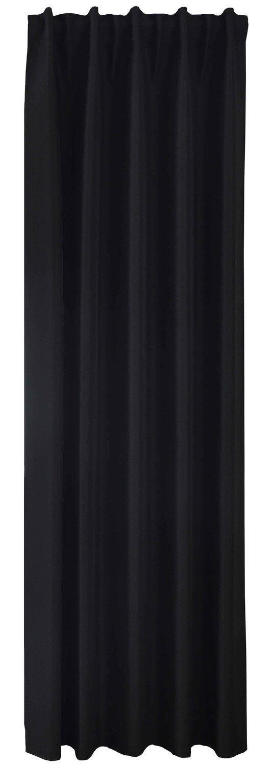 

Штора Gardinenbox, 140x245 см, черный