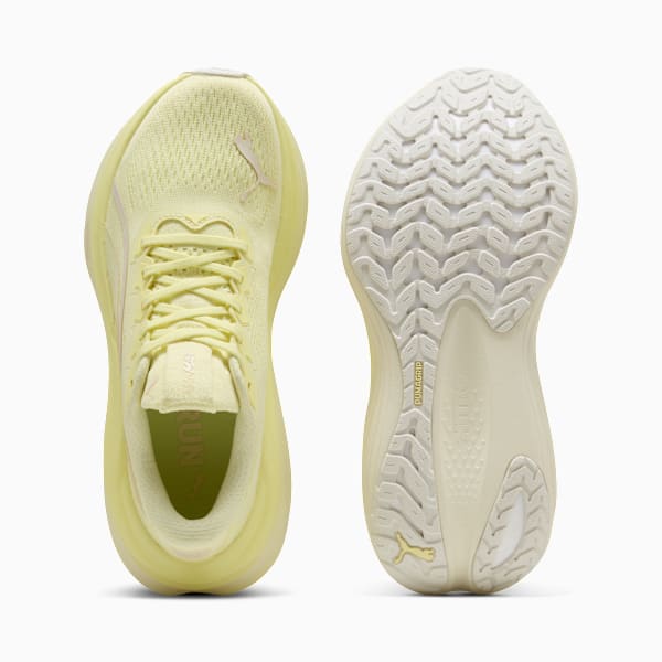 Женские кроссовки для бега по шоссе Magmax Nitro Puma, желтый — фото 4