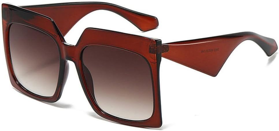 

Большие солнцезащитные очки для женщин и мужчин, для путешествий, роскошные, с леопардовым принтом, женские, с защитой от УФ-излучения UV400, в стиле ретро TVTBBVV, Tea