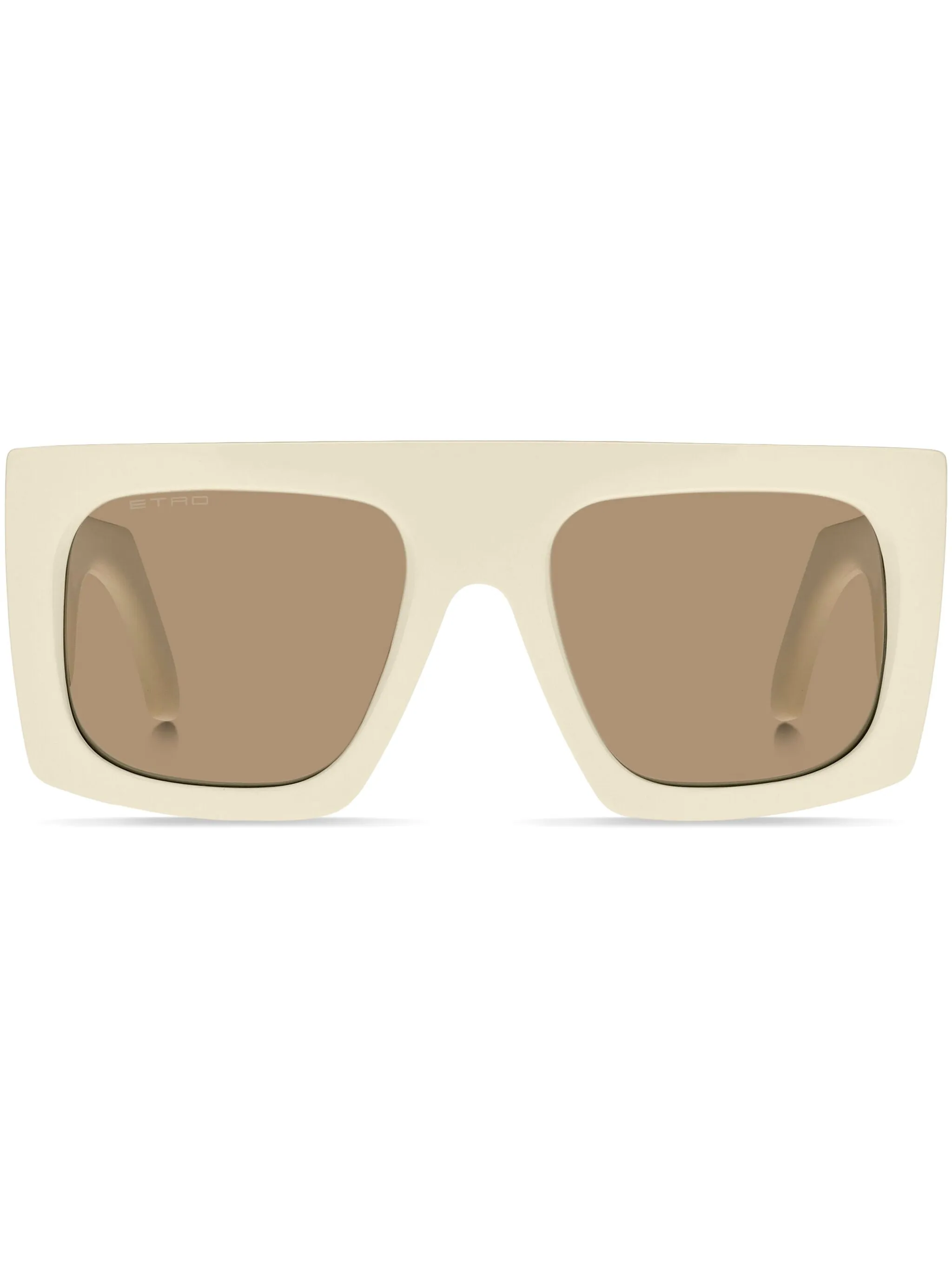 

Солнцезащитные очки W в массивной оправе Etro, кремовый
