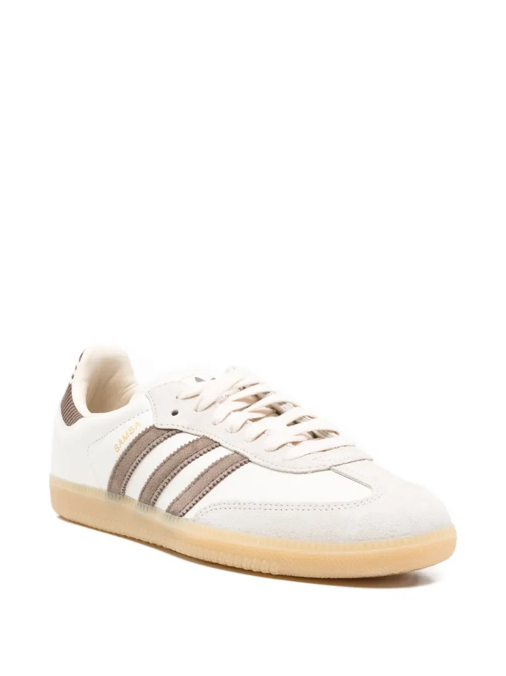 Кроссовки Og самба в полоску Adidas, нейтральный — фото 2