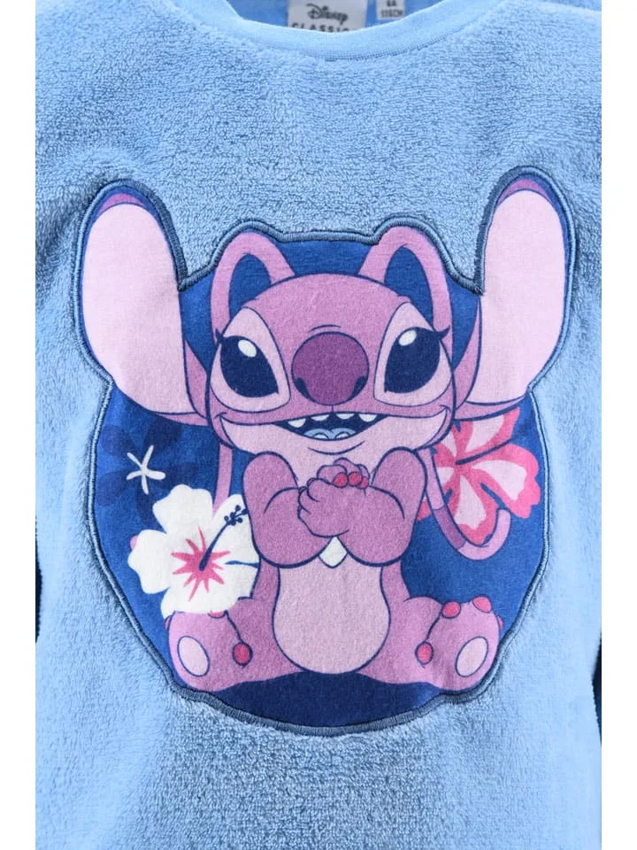 Пижама хлопковая Lilo & Stitch, голубой — фото 2
