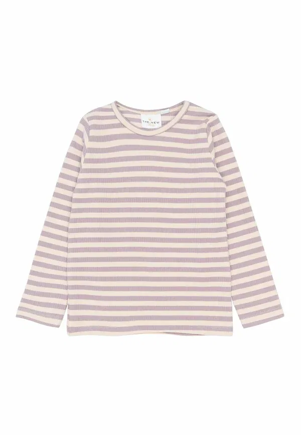 Футболка Tnstfro l_s tee long sleeved top The New Siblings, в полоску цвета морского тумана