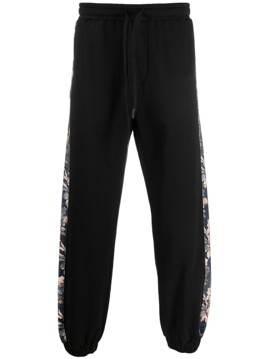 

Versace Jeans Couture спортивные брюки с цветочным принтом, черный