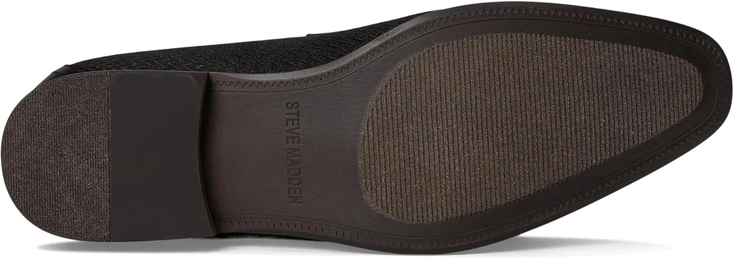 Мужские лоферы Steve Madden Jules в стиле "вождение", Black — фото 3