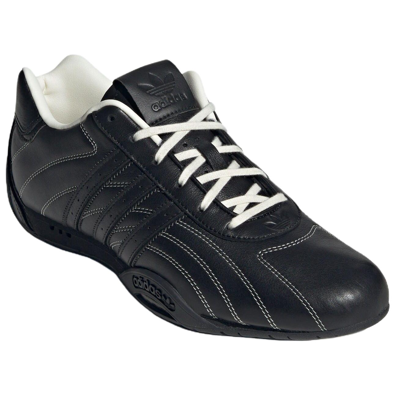 Adiracer низкие повседневные кроссовки Unisex Adidas Originals, черный — фото 3