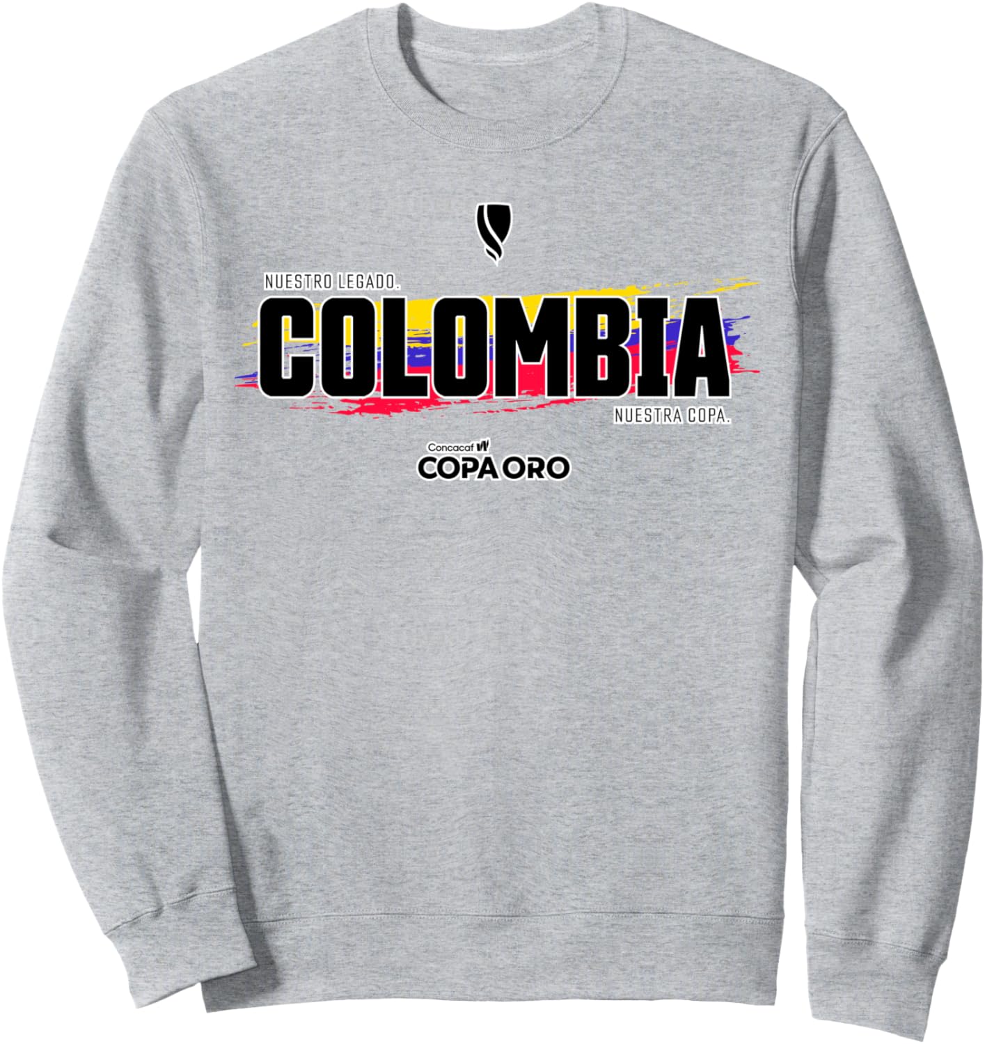 

Толстовка сборной Аргентины по футболу Gold Cup W 2024, серая Argentina, Gold-Cup W 2024