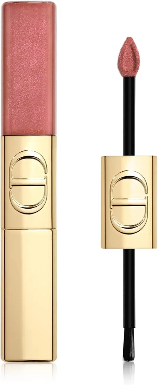 Набор для губ Dior Rouge Dior Sequins Liquid Duo 100 Spectacular Nude 6 мл + 5 мл — фото 2