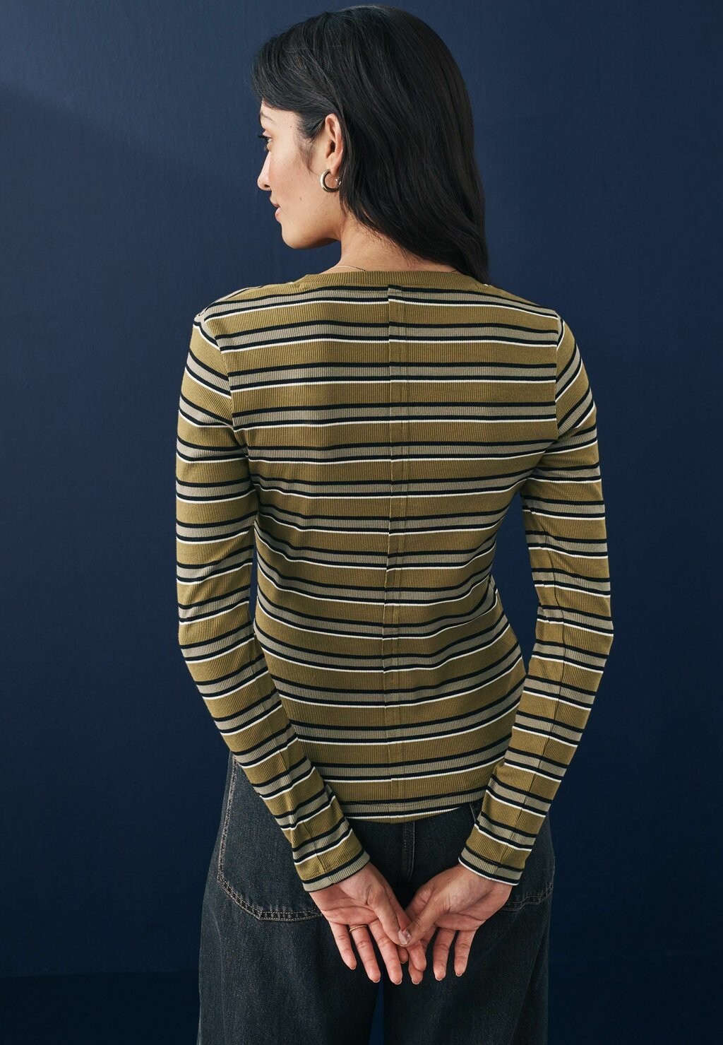 

Топ с длинными рукавами HENLEY REGULAR FIT Next, зеленый
