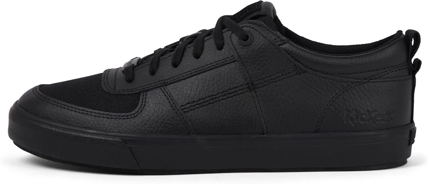 Мужские кроссовки Kickers Tovni Lo Mix Mesh Text, Black — фото 2