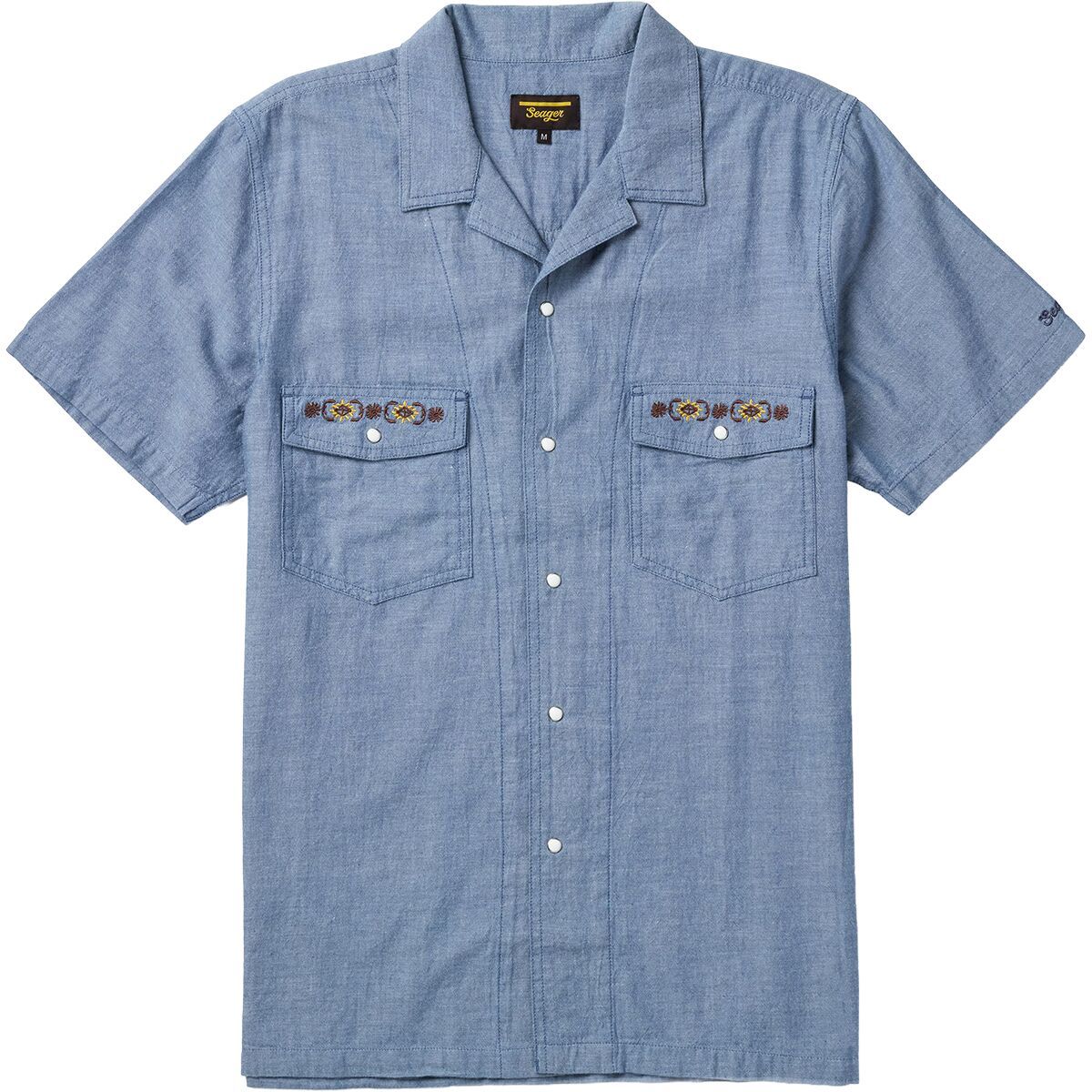 

Рубашка Whippersnapper Chambray Seager Co., цвет light wash