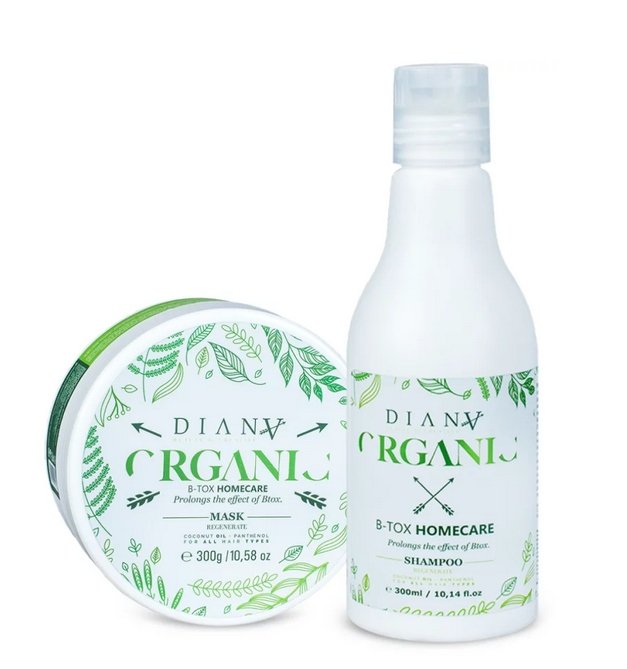 

Diana Organic After Keratin, Protein Set 2x300 мл Шампунь + Кондиционер
