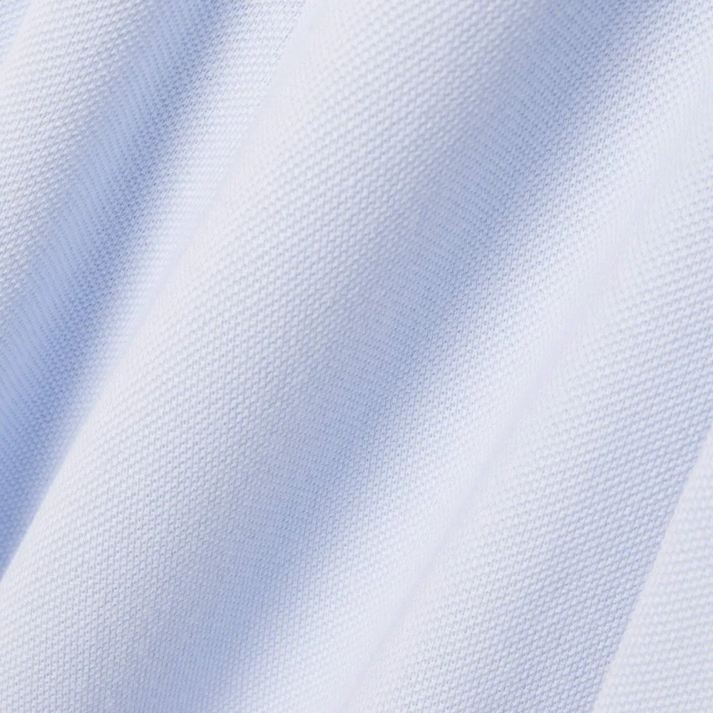 Платье-поло Lacoste Fit & Flare светло-лавандовое с поясом — фото 4