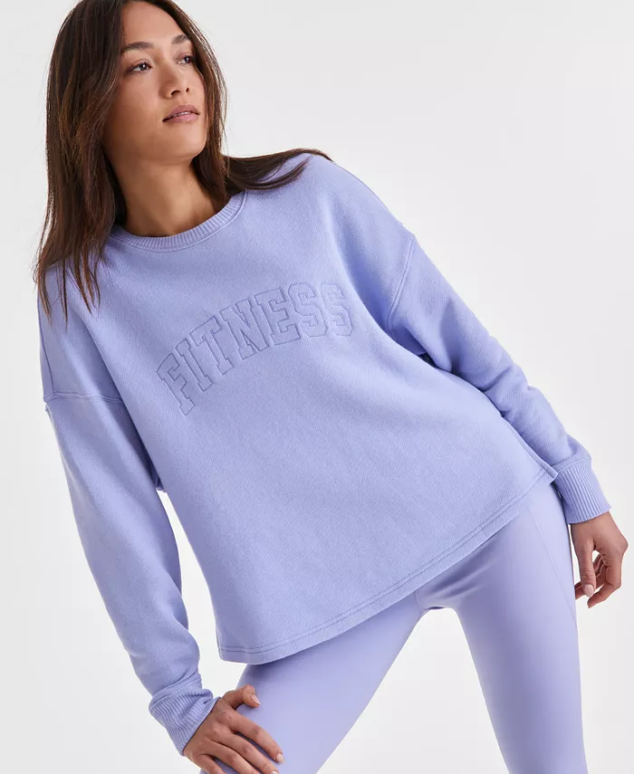 

Женская трикотажная толстовка Fitness Crewneck ID Ideology, фиолетовый