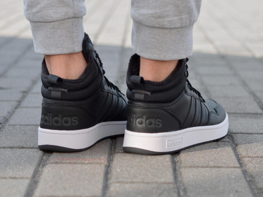 Кроссовки Adidas Hoops 3.0 Mid Lifestyle — фото 3