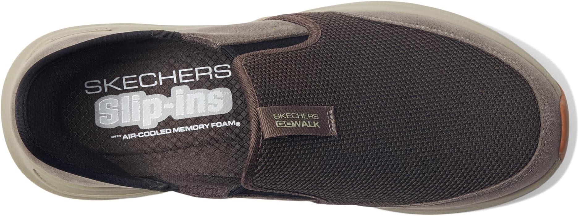 Кроссовки SKECHERS Performance Go Walk Outdoor Hands Free Slip-Ins, Brown — фото 2