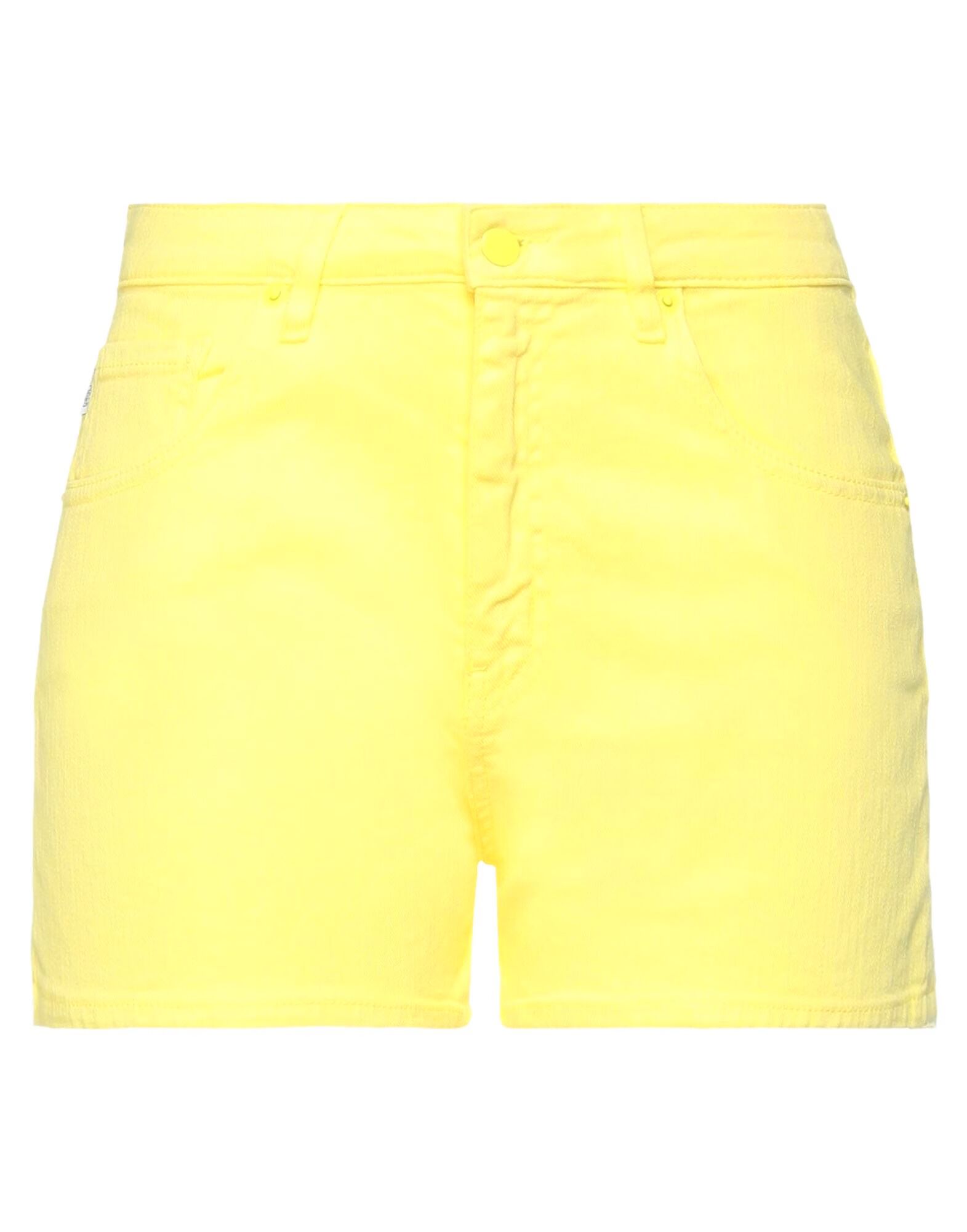 

Джинсовые шорты Moschino, желтый