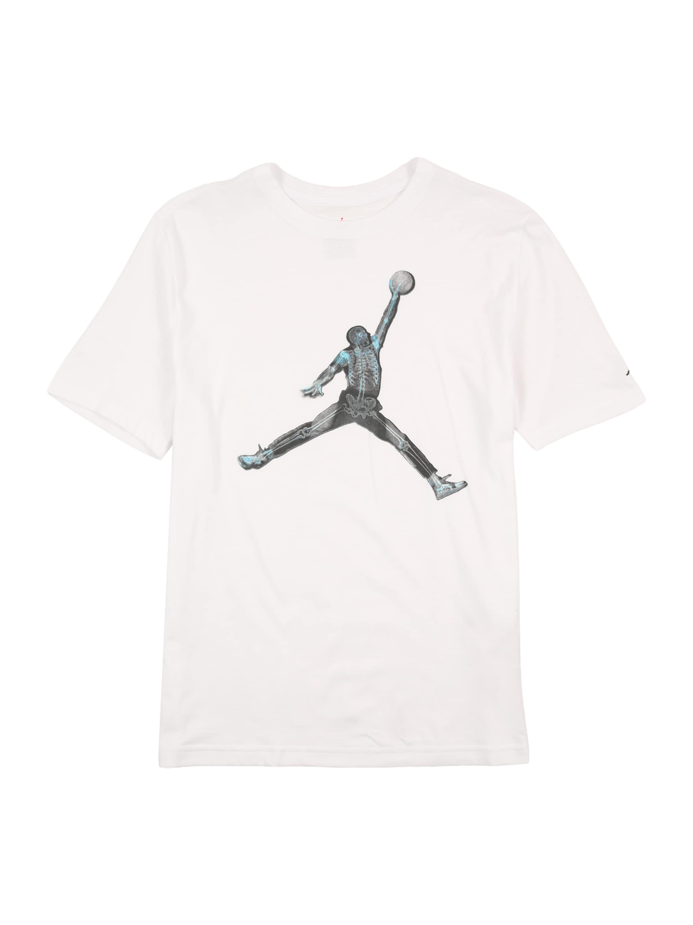 

Jordan Футболка 'SKELETON' в белом цвете