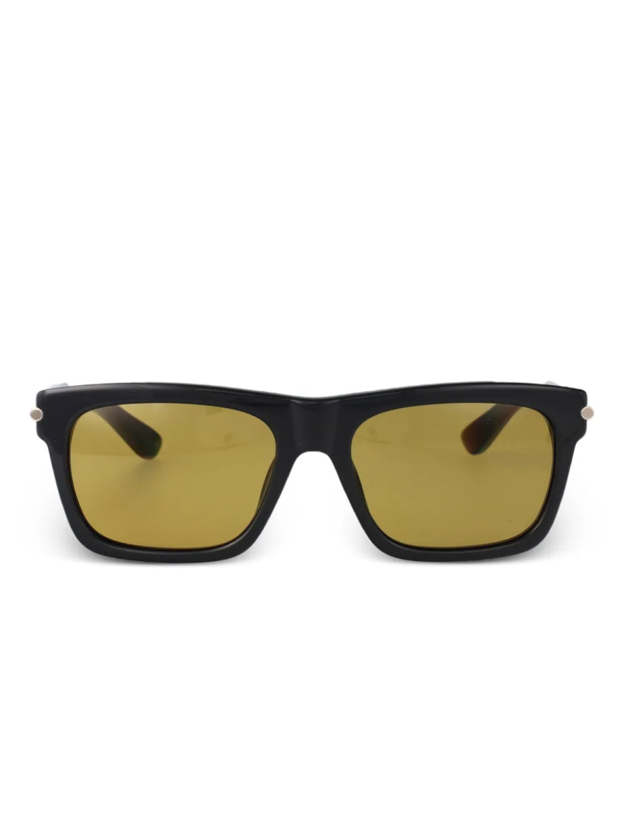 

Alexander McQueen Eyewear square-frame солнцезащитные очки, черный