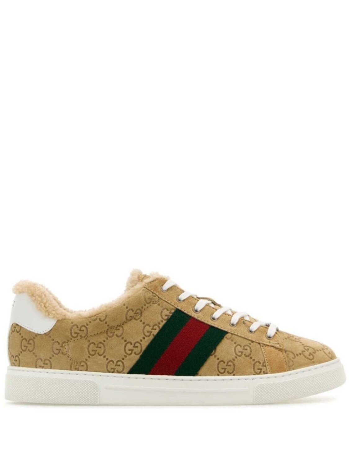 

Кроссовки Ace Gucci, нейтральный цвет