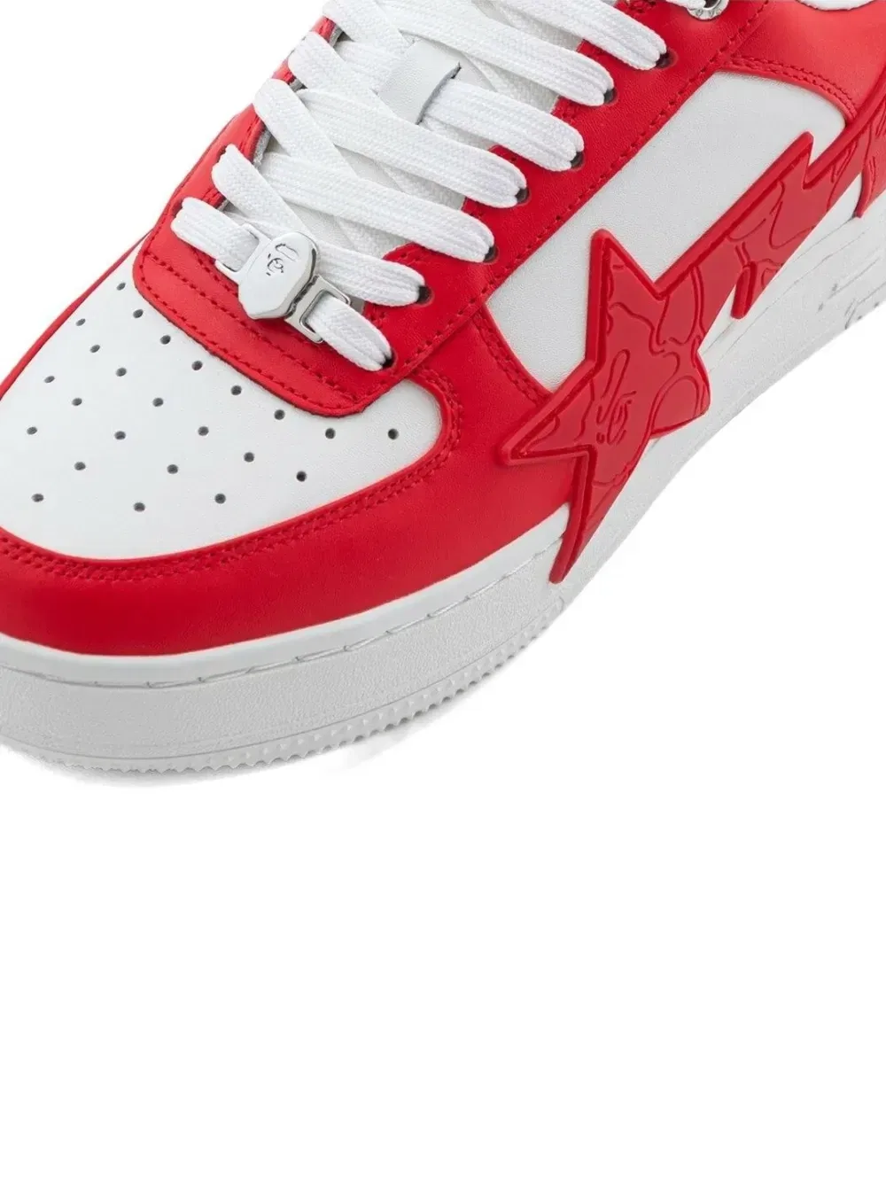 Кроссовки Bape Sta A BATHING APE, красный — фото 4