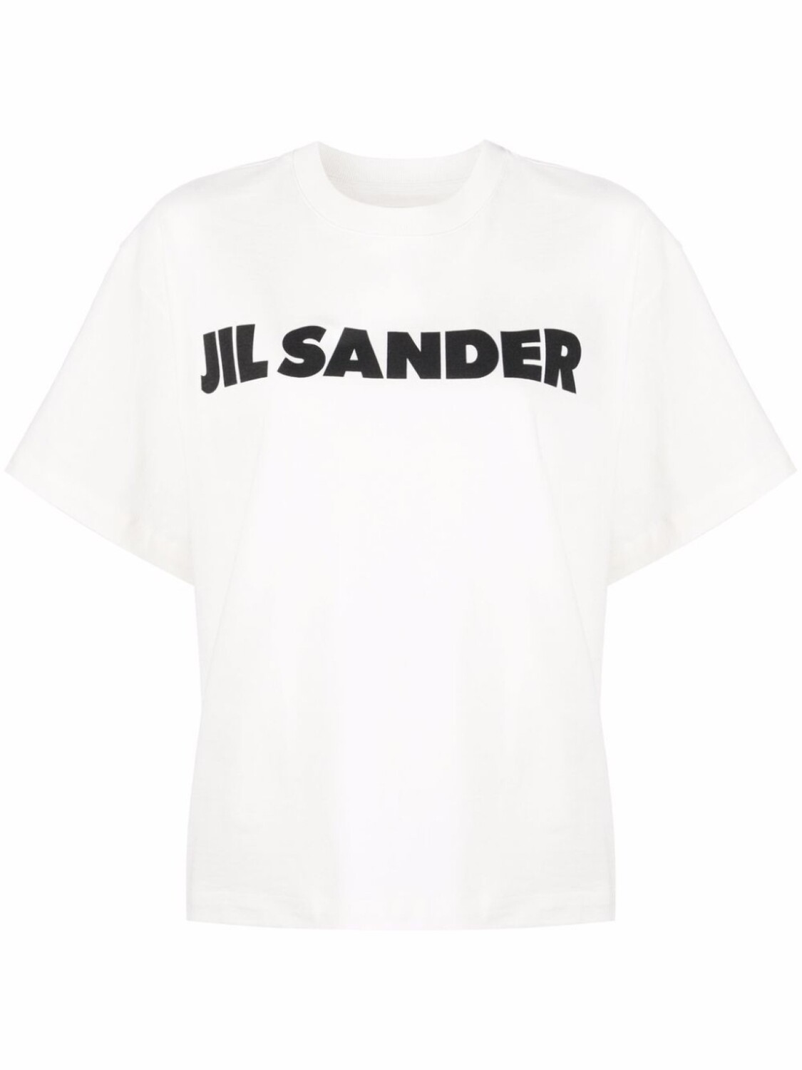 

Футболка с логотипом Jil Sander, белый
